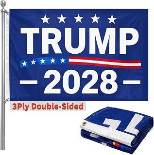 Double-Sided 2028 Flag