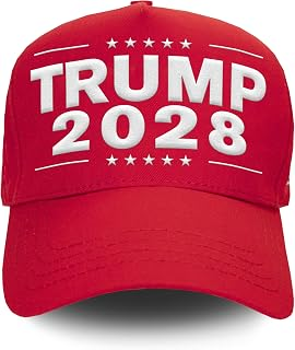 Red Trump 2028 hat